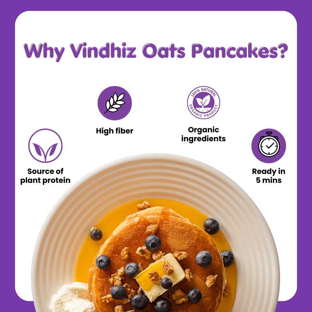 Oats Vanilla Pancake Premix