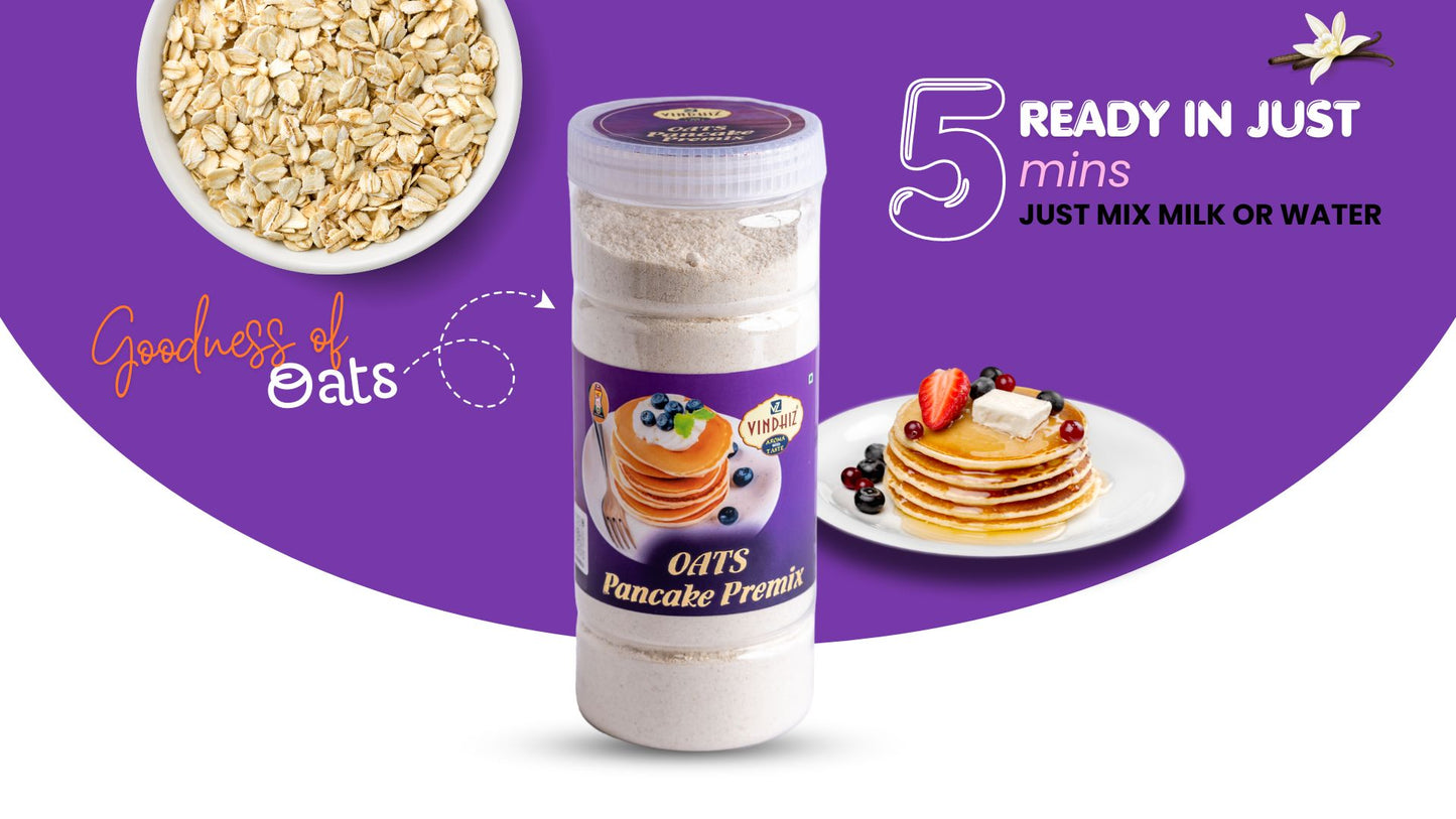 Oats Vanilla Pancake Premix