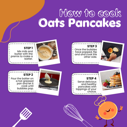 Oats Vanilla Pancake Premix