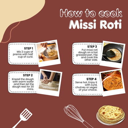 Oats Missi Roti Premix | 500g
