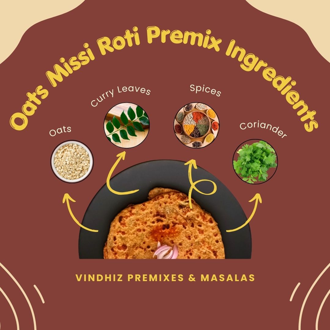 Oats Missi Roti Premix | 500g