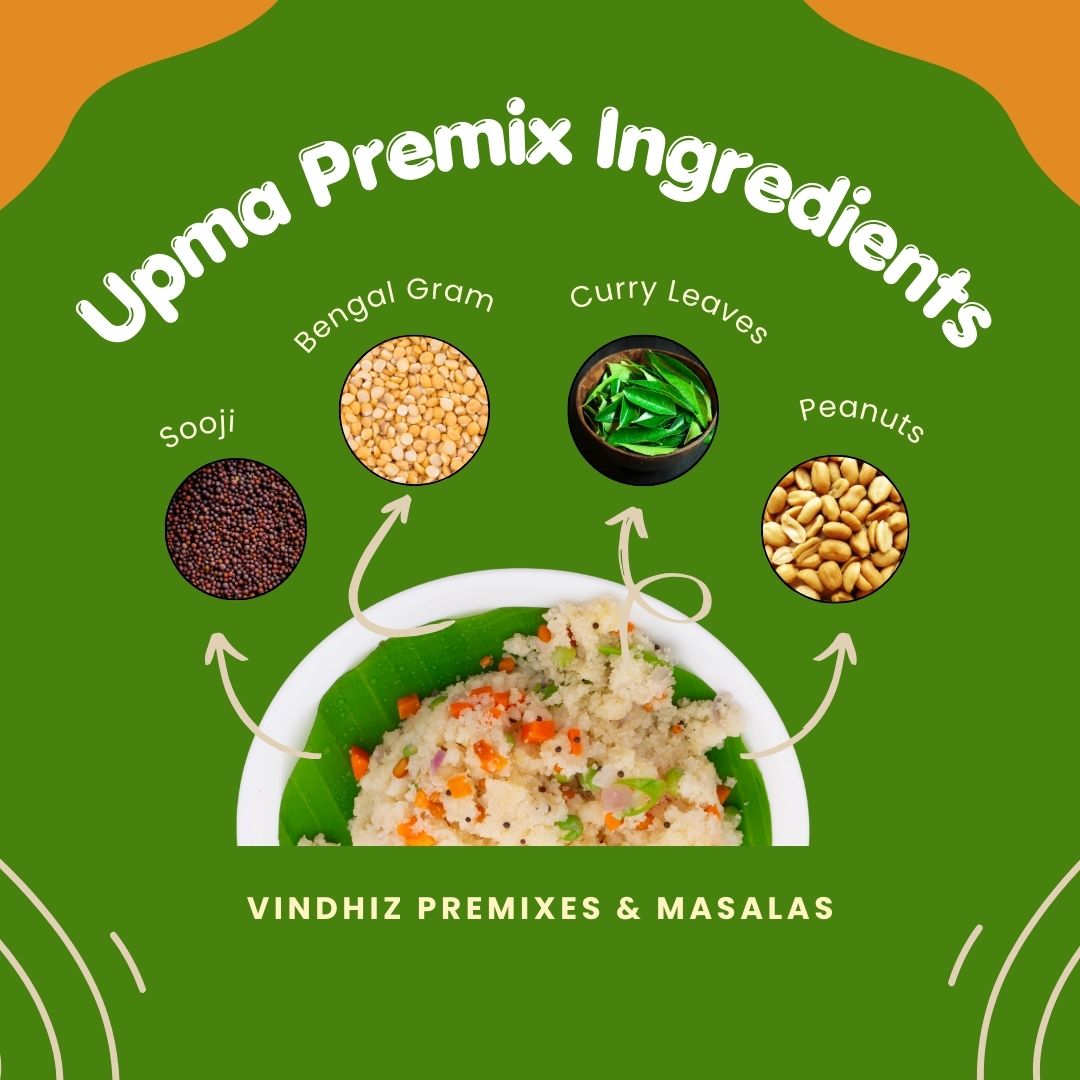 Upma Masala | Instant Ready in 5 mins