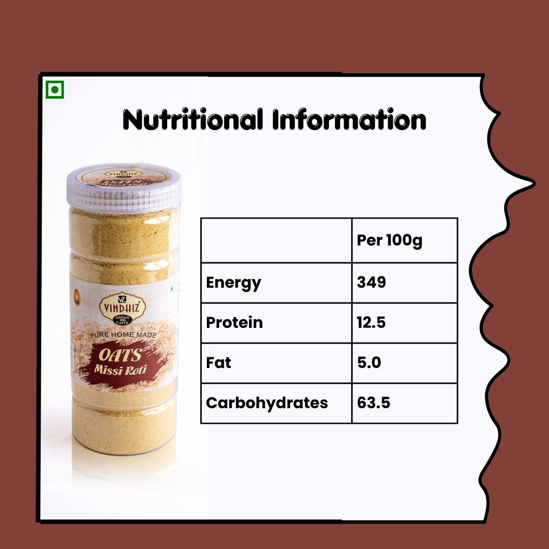 Oats Missi Roti Premix | 500g