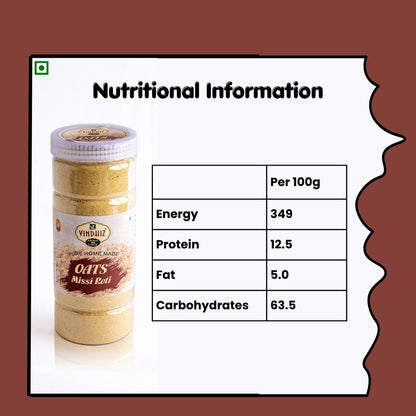 Oats Missi Roti Premix | 500g